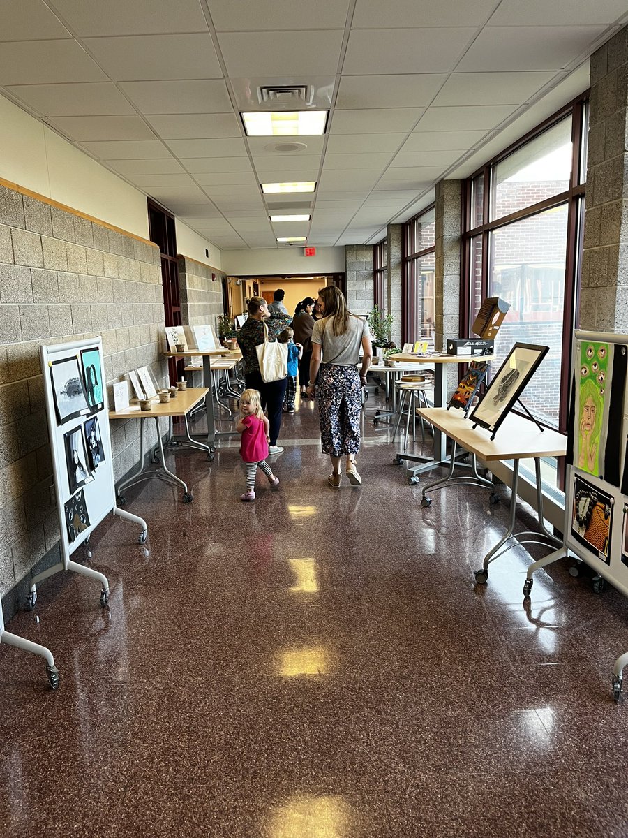 So impressed with our incredibly talented students! #WeAreChappaqua #UsArtShow