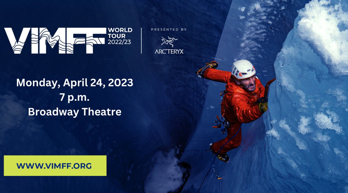 SaskatoonSAR's tweet photo. Our annual fundraiser, the Vancouver Intl Mountain Film Fest is Monday, April 24, 7pm. Join us to watch a great lineup of outdoor adventure films! Tickets at @bwaytheatre or retail sponsors @bikedoctorstoon @TNFSaskatoon @Outter_Limits #BrucesCycleworks #Brainsport @Ebs_Adventure https://t.co/jdOFRFgwI3