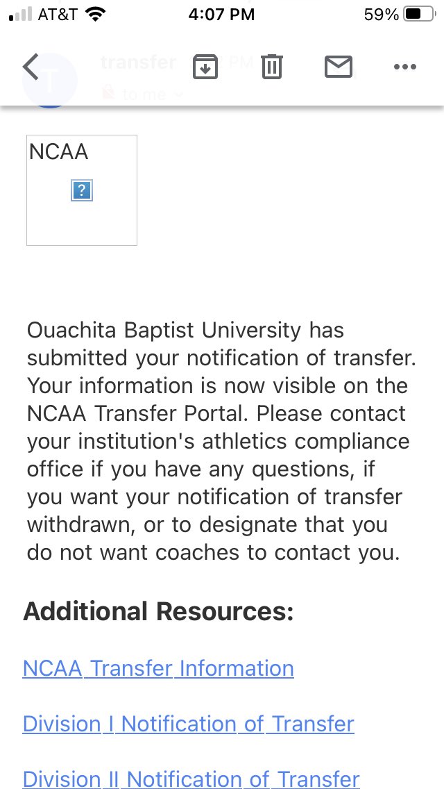 I have officially entered the transfer portal as a graduate long snapper with 2 years eligibility remaining. @TheChrisRubio