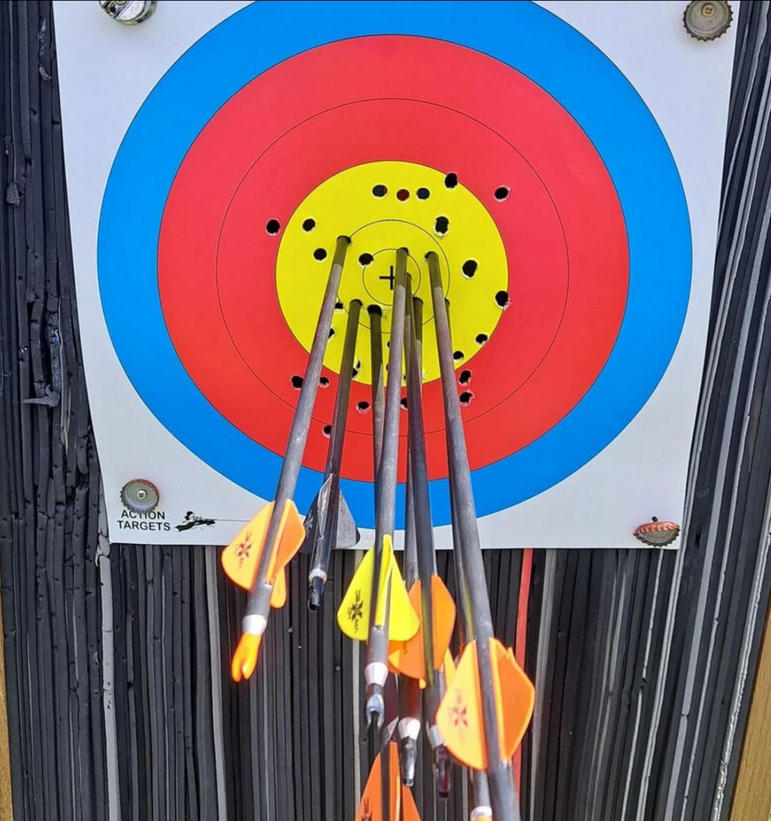 VaneTecInc's tweet photo. Great Shooting #pieterlou
#vanetecvanes
Time to get focused and back to the grind. Some R&amp;D was done at 45yds. Cranked up the speed a bit and Hettie 2.0 loves the 340 spine. @vanetecinc  @goldtiparrows @austroplumbers #zerobowstrings #vanetec 
https://t.co/OWgnRpQpzZ https://t.co/MEB8qFc7Kf