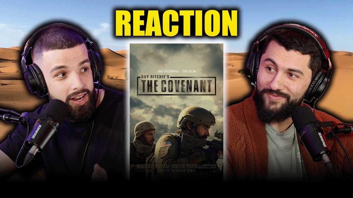 ReeltalkP's tweet image. Nathan and Neves react to the new Guy Ritchie film The Covenant trailer which looks different compared to his other work.
youtu.be/lhvgDONv3zA