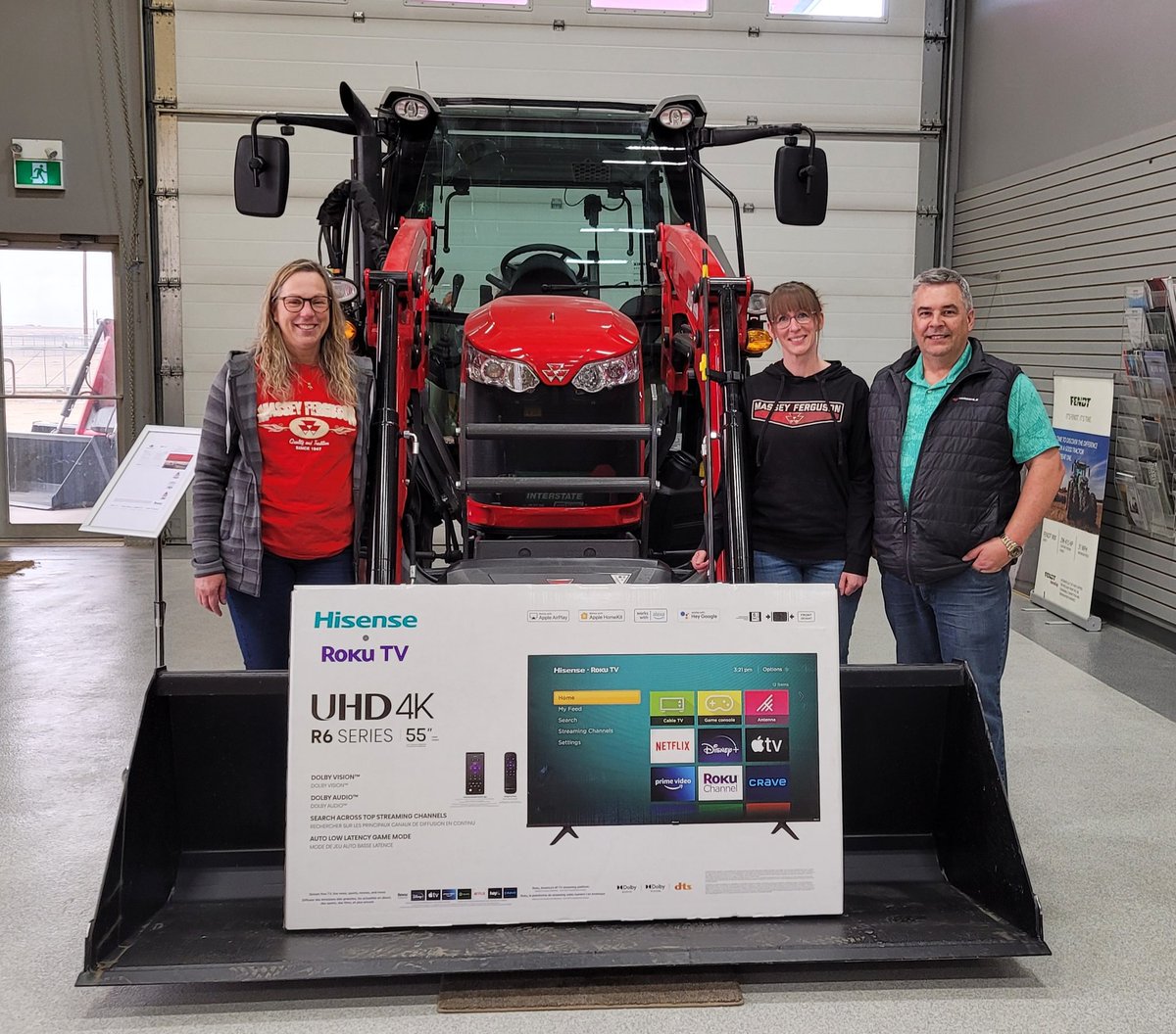 💥GRAND PRIZE ANNOUNCEMENT💥

One lucky #AbilityBowl fundraiser, will WIN this 55" UHD 4K TV!! Generously provided by our friends at Full Line Ag 
Register Now - Donate Today
abilitybowl.ca
 #AgriBowl #SKdisability #Inclusive