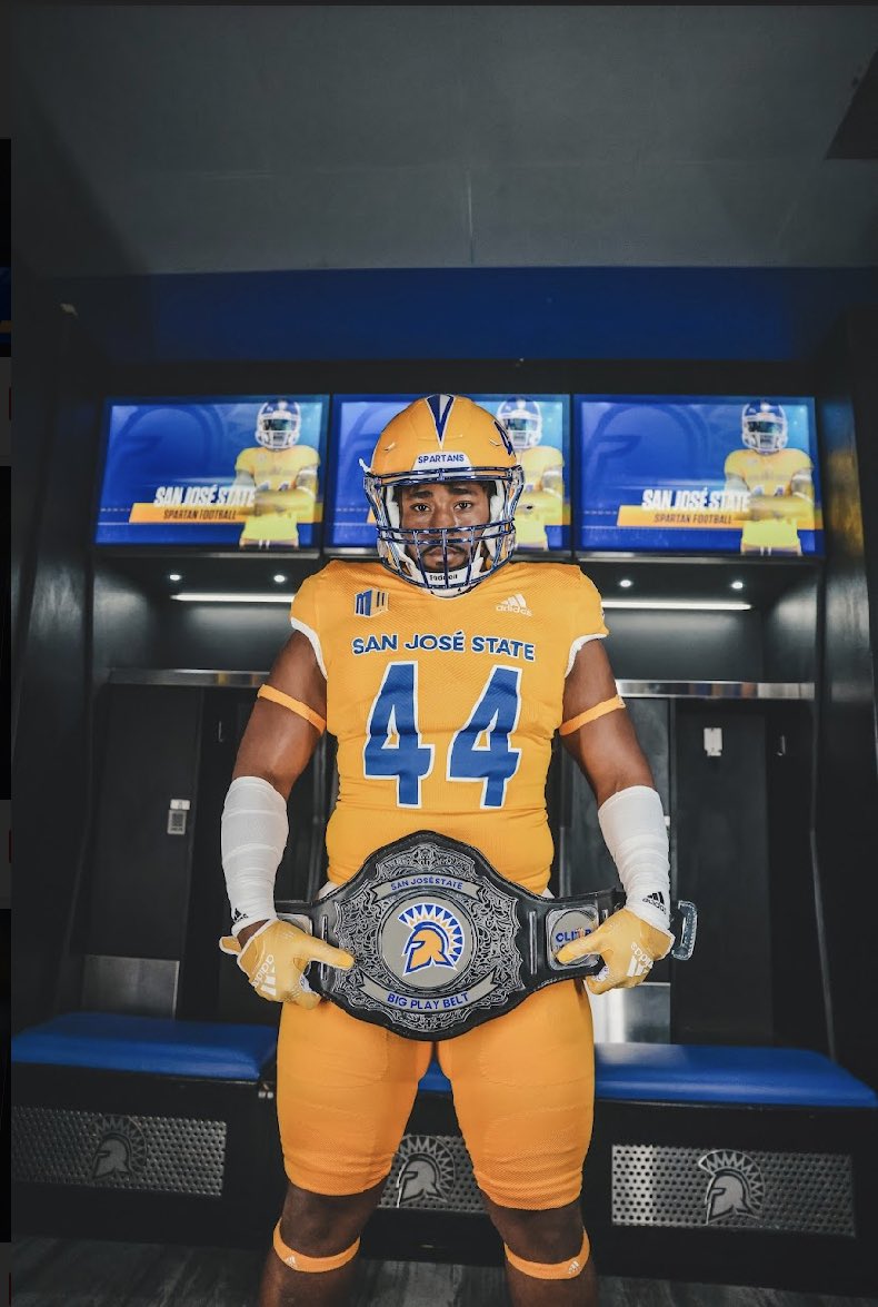 I want to thank @SanJoseStateFB for the great official visit !