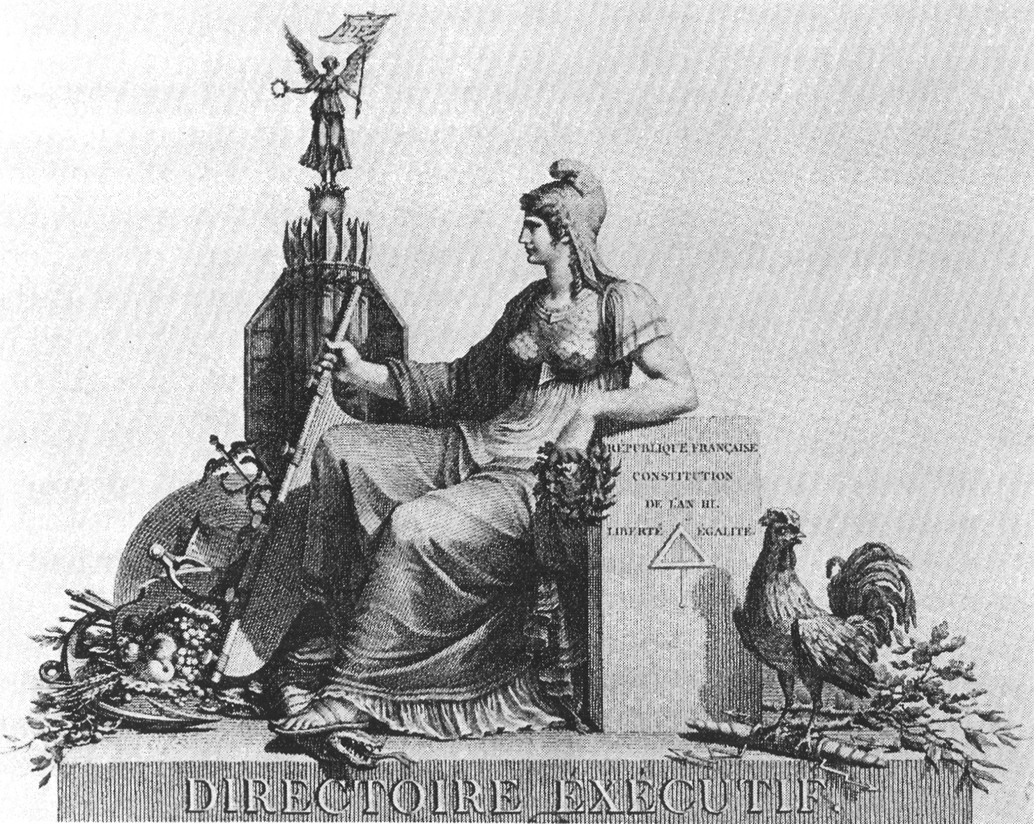 Marianne was replaced on the Great Seal of France by Hercules in 1793, but her popularity and legacy