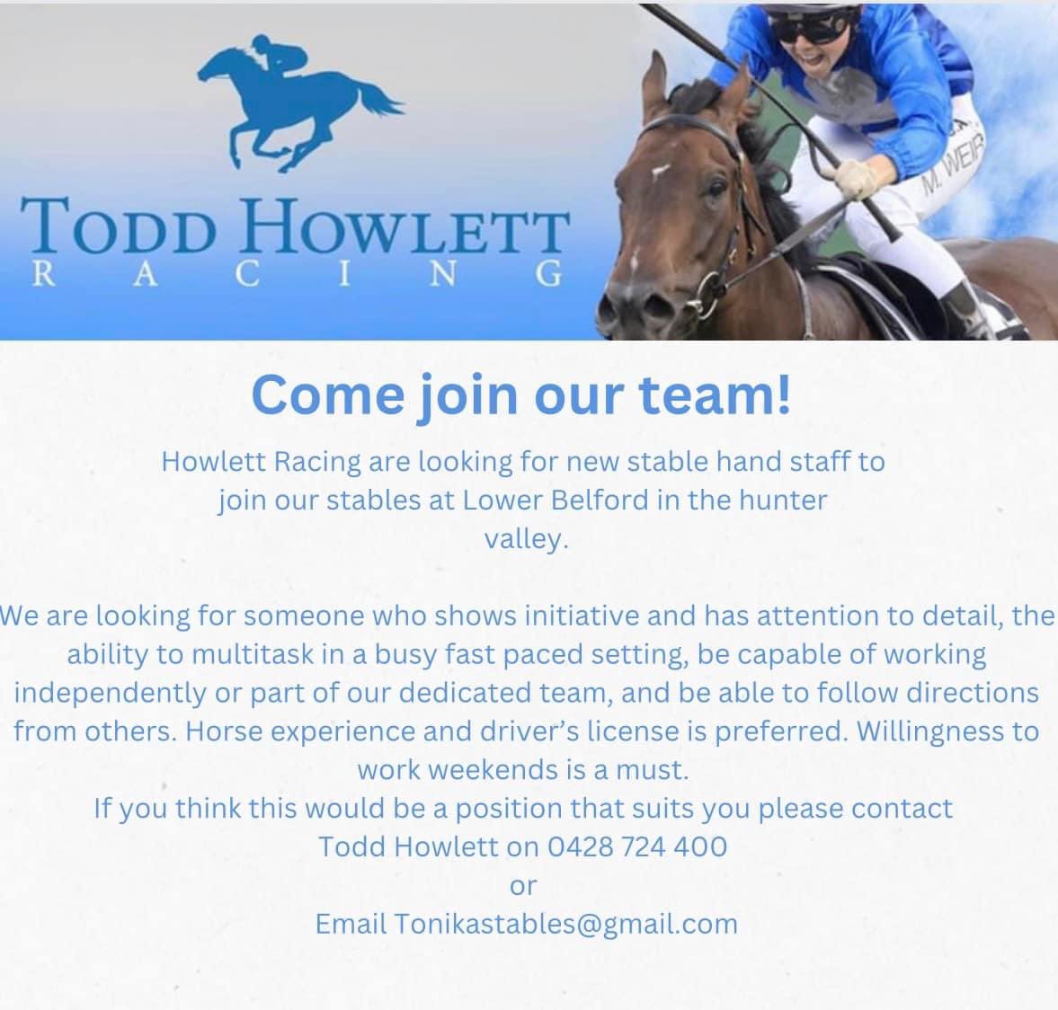 Come join our team!!
