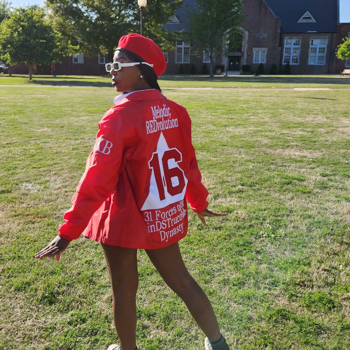 JasVibess's tweet image. Guess who made it to DeltaLand 🐘🔺 #DeltaSigmaTheta #NEO #kappabeta