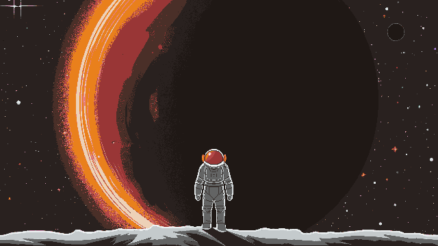 Working on some new main menu art for my upcoming game Nanoplanet! Thoughts? #pixelart #indiedev #gamedev #madewithunity #pixelartist