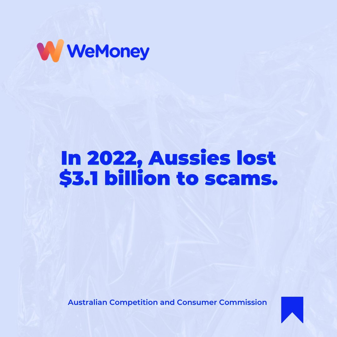 Scam alert! 😱 According to the ACCC, Australians lost a whopping $3.1 billion to scams in 2022.