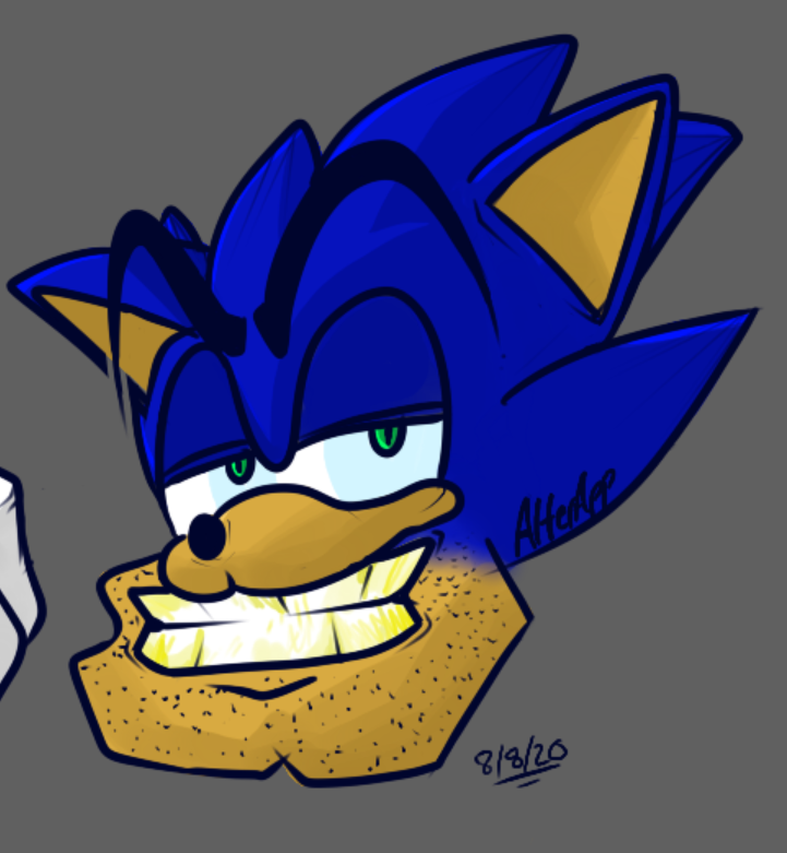 "hi! my name is Sonic!"