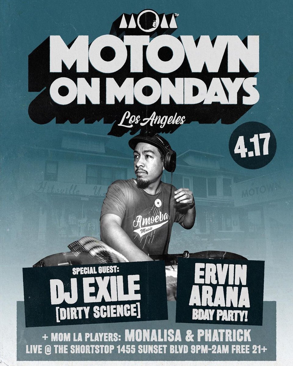 Motown On Mondays LA tweet media