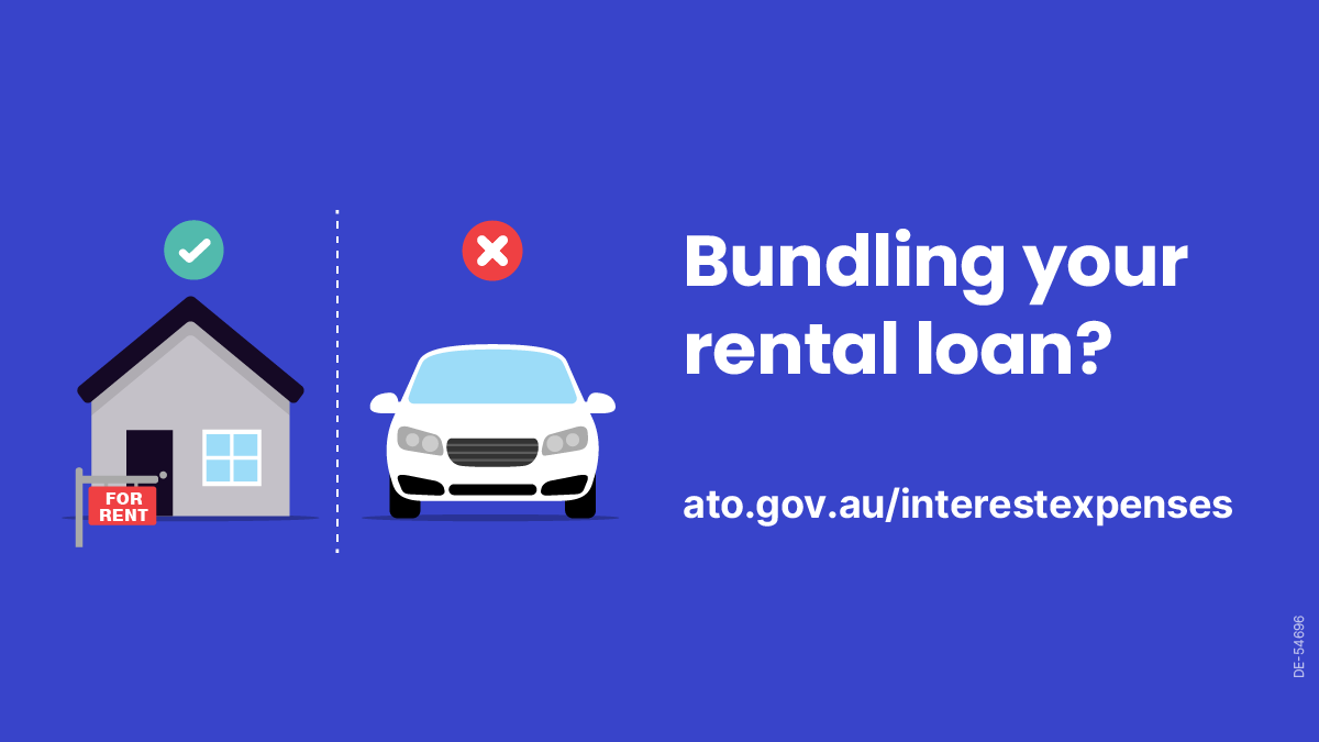 ato_gov_au's tweet photo. Claiming interest on your rental property #mortgage? Reminder: If your loan covers both the rental property &amp; something else, you can only claim the interest relating to the rental! 🚗🛥️
Find out how to calculate it correctly @ https://t.co/uPThb1tRpN https://t.co/sVtX3G7RIL