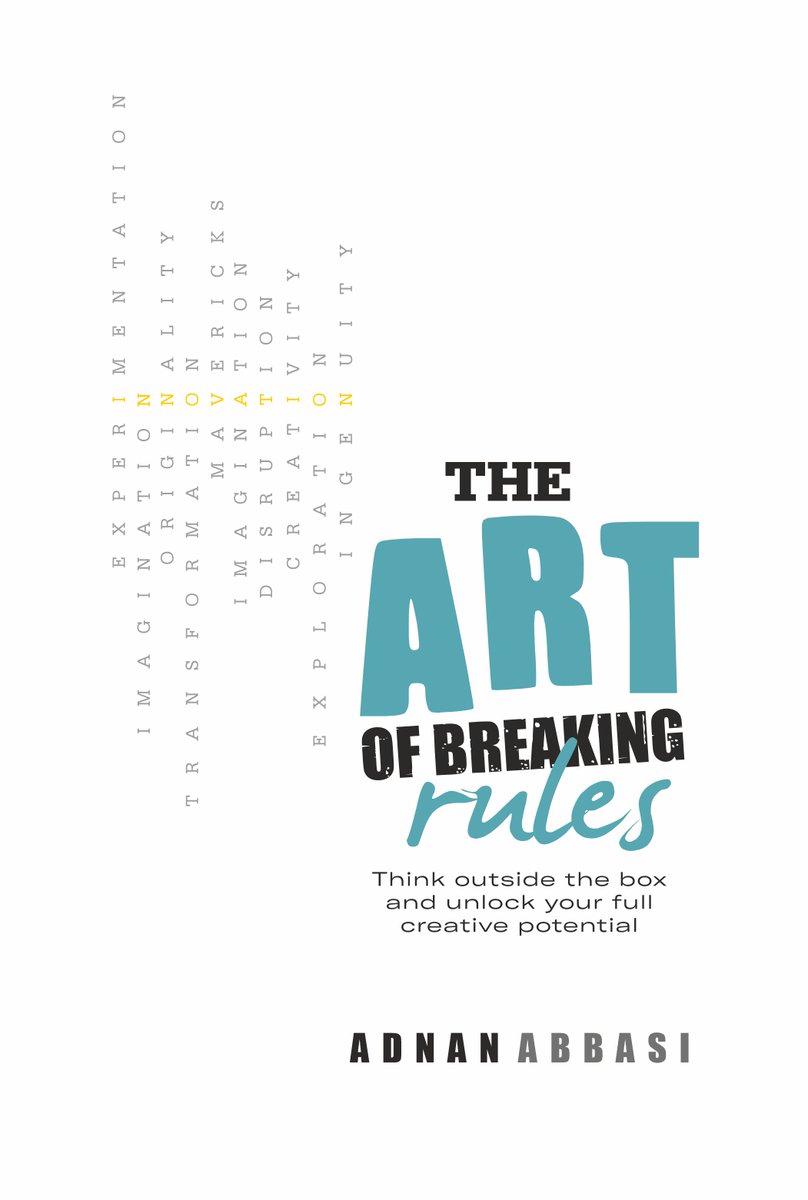 jgmacleodauthor's tweet photo. Discover the power of fearless self-expression, #creative chaos, & collaboration in @AdnanAAbbasi1's groundbreaking #book, "The Art of Breaking Rules."
-- An inspiring and humorous journey that encourages you to embrace the unexpected.
https://t.co/IYHekPqDhN
#CreativeRebel https://t.co/TNNtGH0gmn