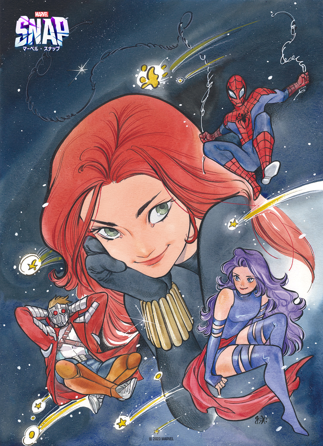 アメコミ　marvel 桃桃子　peach momoko　ミズ・マーベル アメコミ marvel 桃桃子 peach momoko ミズ・マーベル Captain