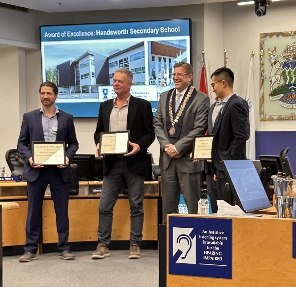 jegriff's tweet photo. 2022 Design Award of Excellence @NVanDistrict @NVSD44 @HandsworthHSS https://t.co/mAYJ9ZDpb6