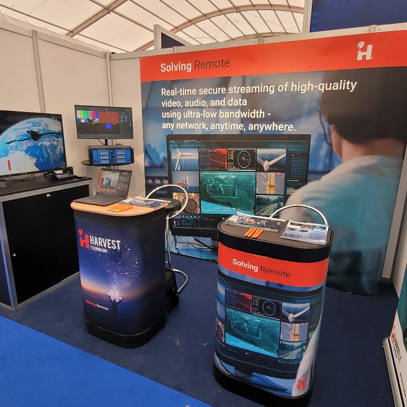 Setup and ready for a great first day at @OceanBusiness 2023! Drop by Stand A8 to learn about our remote operations solutions. 

@HarvestTechLtd – Solving Remote 

#oceanbiz #oceantech #oceanbuzz #oceanbusiness2023