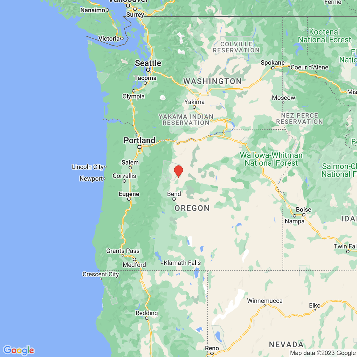 New town every hour on Twitter "Madras, Oregon Population 9,340