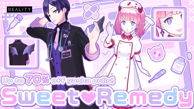 REALITY_app_es's tweet photo. 💊 ¡Hasta un 70 % de descuento! Dulce♡Remedio Gacha💊

¡Llama a una ambulancia porque tenemos una emergencia!
Toma tu vestido de enfermera Goody y vístete para las sala!

¡Pero solo hasta las 2 p. m. del 19/4 (JST)!✨

https://t.co/Bu2B8nMtpA / #SweetRemedy 👨‍⚕️ https://t.co/ypTjhcEBOU