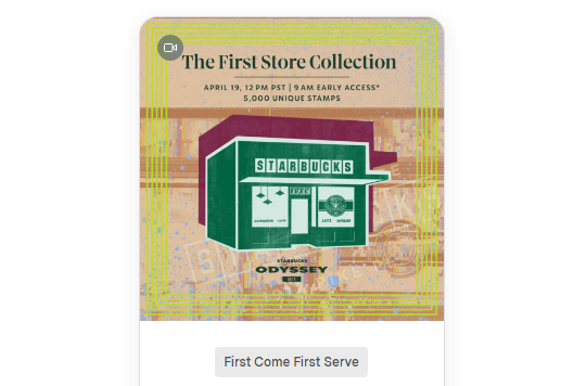 ViewsDAO's tweet photo. Starbucks releases limited-edition NFTs of its first store on @niftygateway for $100 each. Each purchase also includes 1500 points for the Starbucks Odyssey app.
#Starbucks #FirstStoreCollection #NFT #Polygon
https://t.co/ZfDAbppM45 https://t.co/p5dEF5Rbd7
