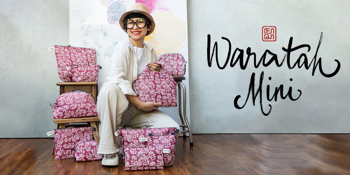 a symbol of hope and courage
your fiery hue so rare
a gift from nature’s care
against the principle of beauty
so different than many

This artisanal handmade collection is available in Fuchsia Fantasia at tulisan.com/collections/wa… and in boutiques.