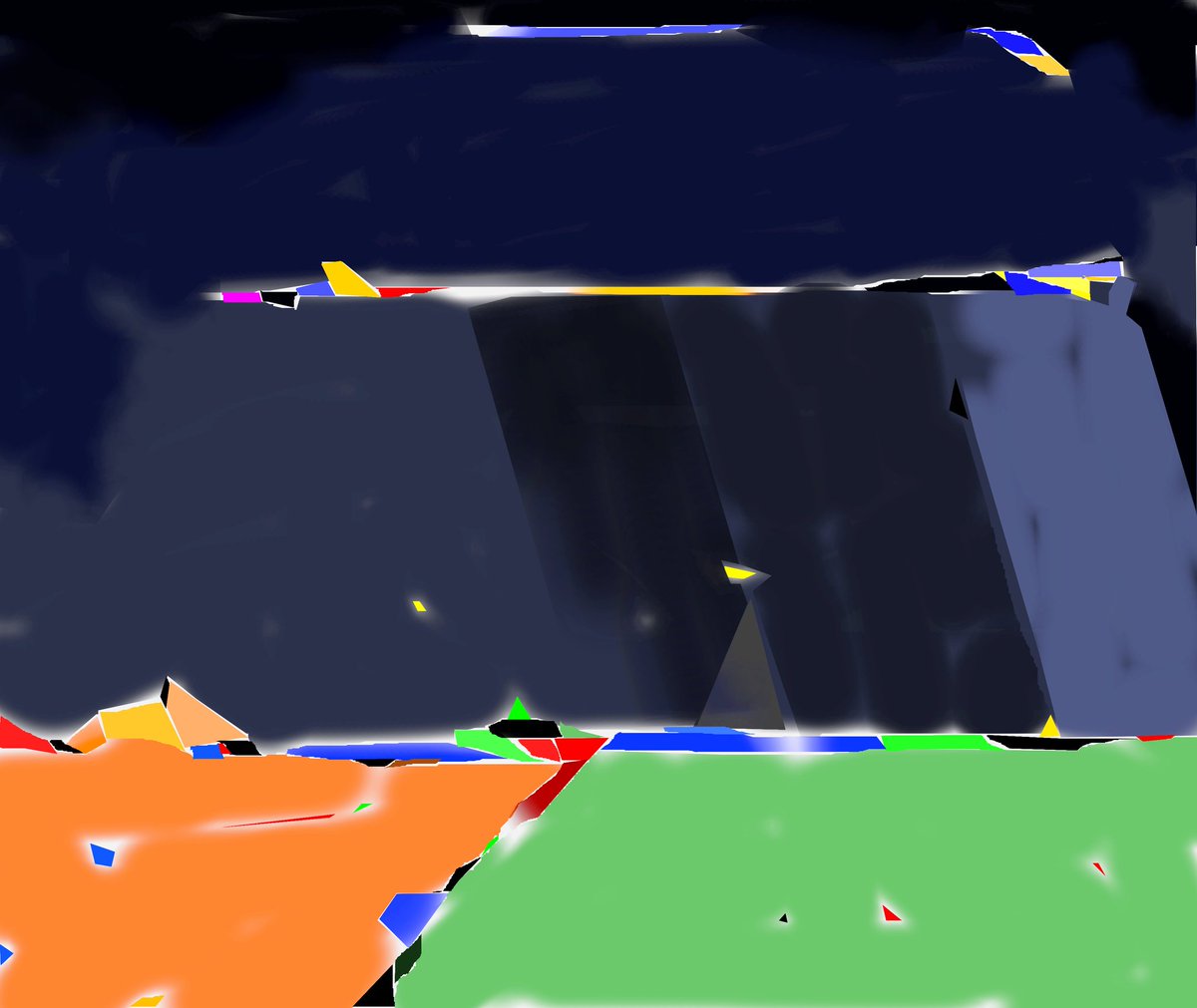 NeoExpressions's tweet photo. Marching rain
#digitalart 
#digitalpainting 
#DigitalArtist 
#GIMP 
#abstractart 
#neoabstract 
#expressionism https://t.co/esUKGAfLgZ