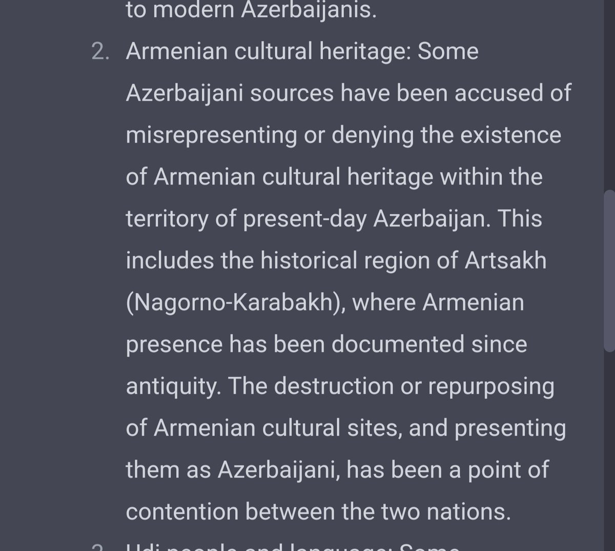 SargisHar's tweet photo. @IlhamKhalil8 @X357357X @NasimiAghayev @kamavel2 Turks will tule the world 🤣🤣🤣.
You know nothing about Turks history, but here let me share with you couple information from AI that was trained on all the available information we currently have https://t.co/5PalB8Qxa0