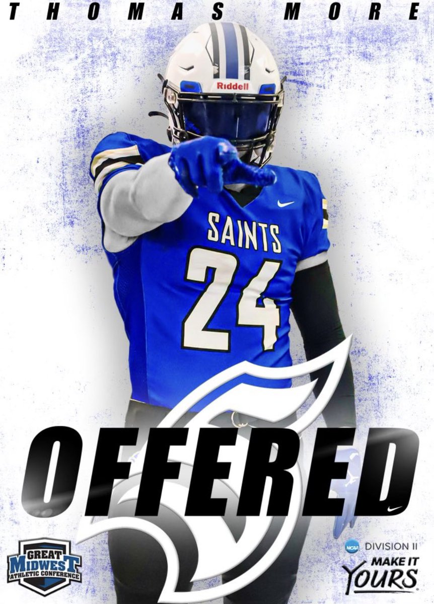 TofaLuani2's tweet photo. After a great talk with @CoachNorwell I’m Blessed to receive an offer from Thomas More University. @Tom_Grippa @Jimmy_Grippa @Coach_Oney11 @Coach_Lewis15 https://t.co/0rV8ABevQM