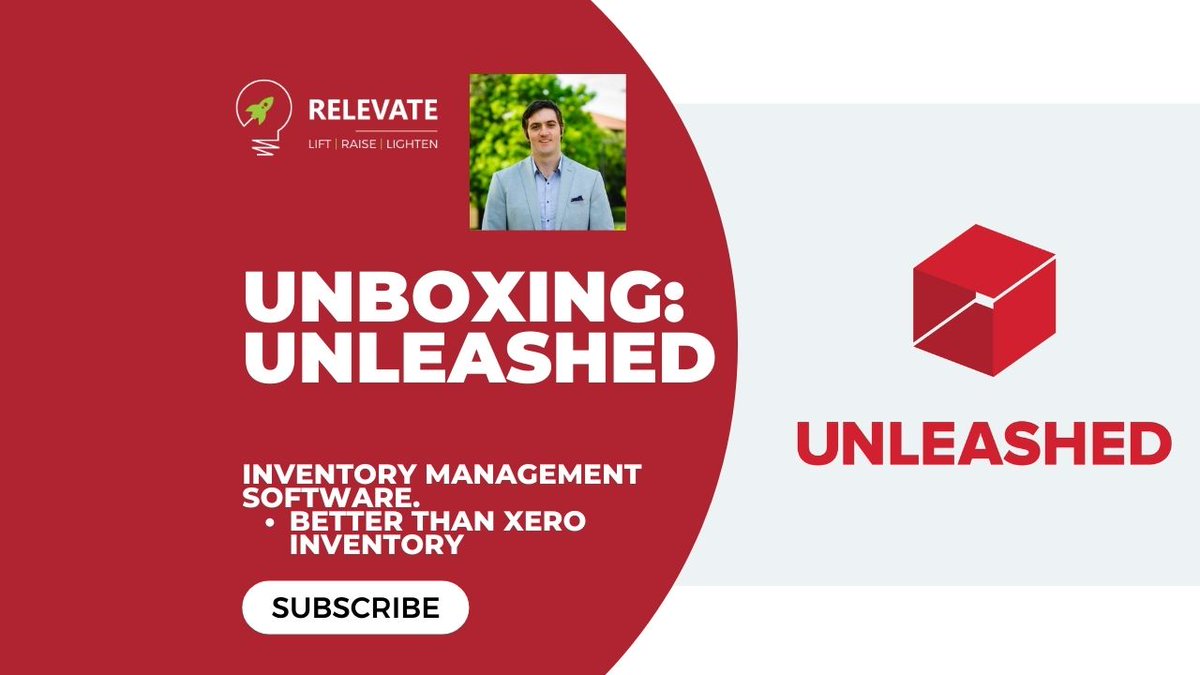 RelevateC's tweet photo. 📦When you outgrow Xero Inventory you need to check out Unleashed Software. In this video I go through a Software Unboxing of Unleashed Inventory. 

Check it out here: https://t.co/HN6BAhWtOj  #software #youtube #video #businessautomation #relevate https://t.co/arYFQNRaYl https://t.co/gCv0yKrGWJ