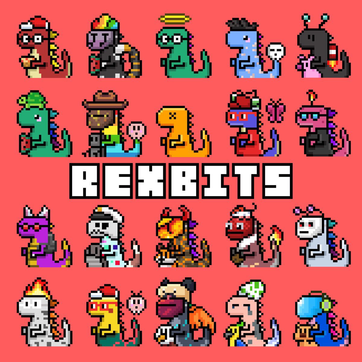 hakobert's tweet photo. @opensea Yes the #RexBits https://t.co/QVg3QZ7E4A