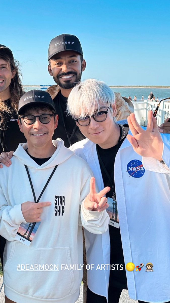 yoritop's tweet photo. @ YemiAlchemist Twitter 🚀🌕
dear moon crew 💫
thank you😃💖🫶🏼✨
#TOP #TTTOP #탑 #최승현 #CHOISEUNGHYUN
#DEARMOONCREW #DEARMOONPROJECT #SPACEX https://t.co/VYWHyzdiAl