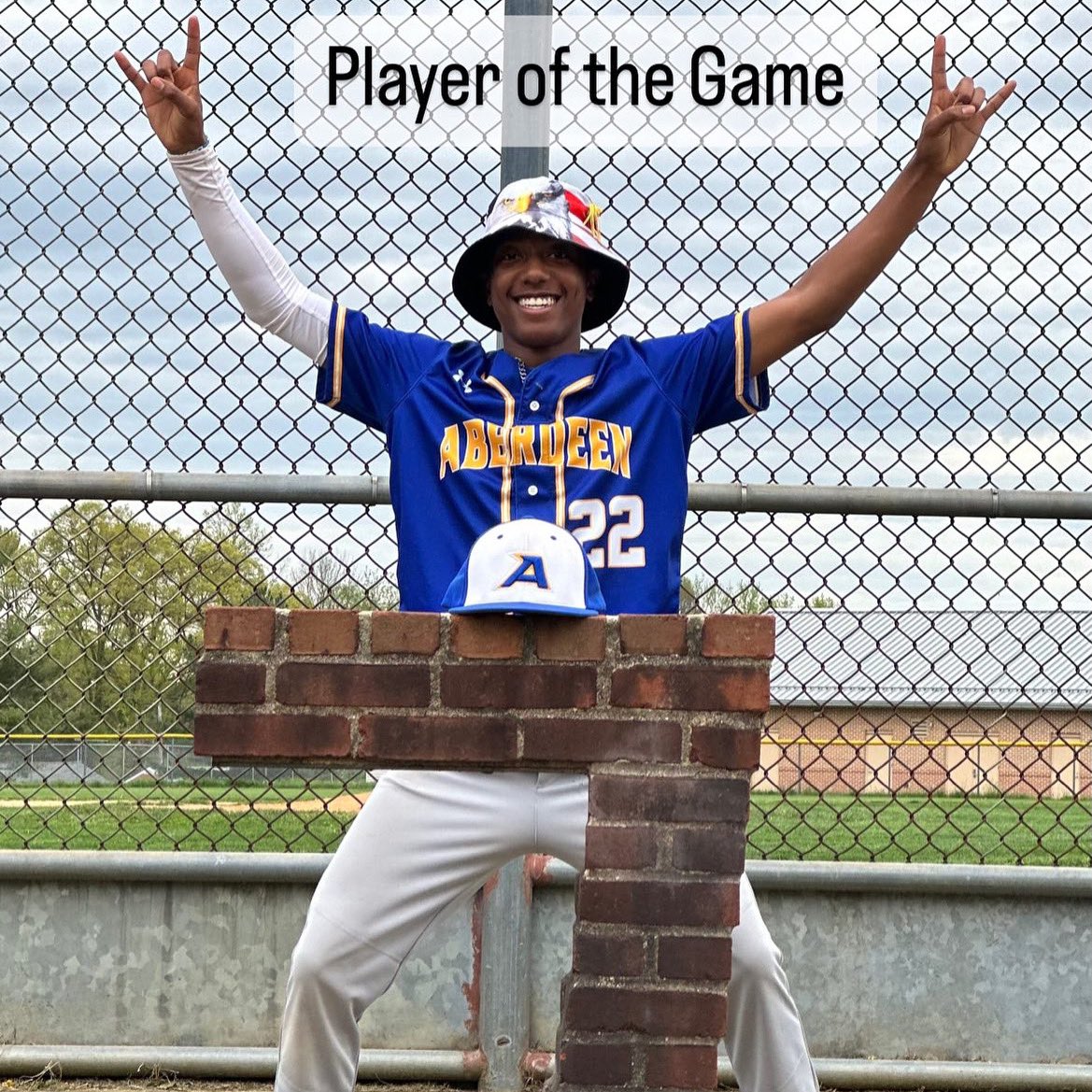 Ayden gets player of the game. The freshman keeps getting after it every day and is making huge improvements. Very important 2 rbi single today. Great job Ayden.