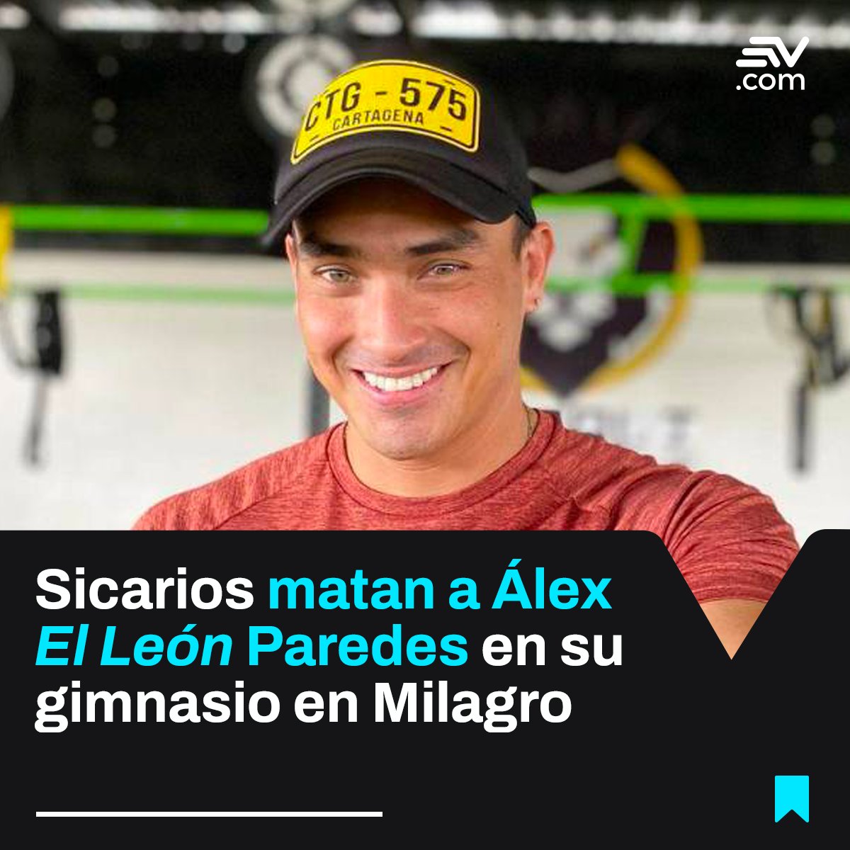 EcuavisaInforma's tweet photo. Paredes, exchico reality, fue asesinado este 17 de abril dentro de las instalaciones de su gimnasio. 📌

En noviembre del año pasado, también fue víctima de un atentado 📲 https://t.co/sgfCg8ReOv https://t.co/8MiECpiFIi