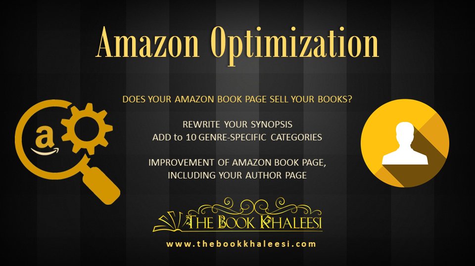 Professional-looking Amazon book pages assure readers of quality and convinces them to purchase.
We can help.
Learn More ⬇️
AMAZON OPTIMIZATION
📌thebookkhaleesi.com/2021/02/amazon…

#Authors #indieauthors #IARTG 
#WritingCommunity #amazon #selfpublishing