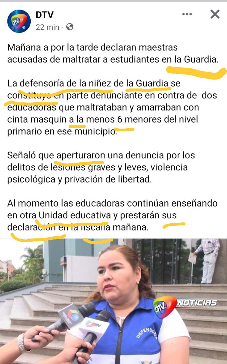 Shaheen85's tweet photo. #Lunesdeortografíaygramática
#RAE
"La Guardia" es el nombre del municipio y no sólo "Guardia", por ende, debe escribirse con mayúscula "La", también. "Defensoría de la Niñez" debe llevar mayúscula inicial por ser una institución, "constituyó" lleva tilde; "a al" y no "a la". https://t.co/ZLBuktJ5mr