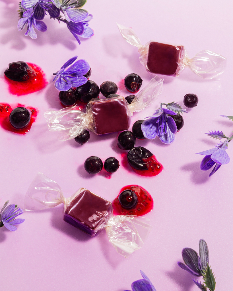 Be one of the first to try our brand new flavor, Wild Violet! It’s juicy, jammy, and impossibly purple. 💜​​​​​​​​​.
.
.
 #lebongarcon #caramel #treatyourself #locallymade #wildviolet
