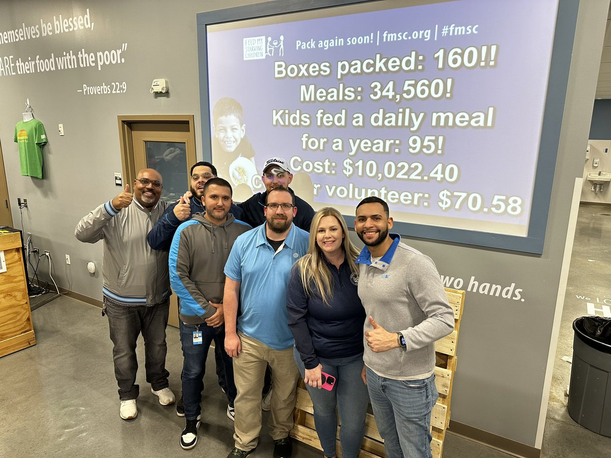 Kelly Ruck (@ruckkelly) on Twitter photo Another one in the books! Our 2nd Feeding My Starving Children Volunteer Session with The Rucking Crew RSMs. We packed 160 Boxes today! <a href="/TeamFusionGLM/">Team Fusion</a> <a href="/BrianWest_GLM/">Brian West - GLM VPGM</a> <a href="/GreaterLakesMkt/">Greater Lakes Market 🌊</a> <a href="/shawnglinski/">Shawn Glinski</a> <a href="/justinquelix/">Justin Trinidad</a> <a href="/jason_chalil/">Jason Chalil</a> @TheBeardGLM <a href="/JonnyGLM/">Jonny Rodriguez</a> <a href="/B_Barber08/">Billy Barber</a> Another one in the books! Our 2nd Feeding My Starving Children Volunteer Session with The Rucking Crew RSMs. We packed 160 Boxes today! <a href="/TeamFusionGLM/">Team Fusion</a> <a href="/BrianWest_GLM/">Brian West - GLM VPGM</a> <a href="/GreaterLakesMkt/">Greater Lakes Market 🌊</a> <a href="/shawnglinski/">Shawn Glinski</a> <a href="/justinquelix/">Justin Trinidad</a> <a href="/jason_chalil/">Jason Chalil</a> @TheBeardGLM <a href="/JonnyGLM/">Jonny Rodriguez</a> <a href="/B_Barber08/">Billy Barber</a>