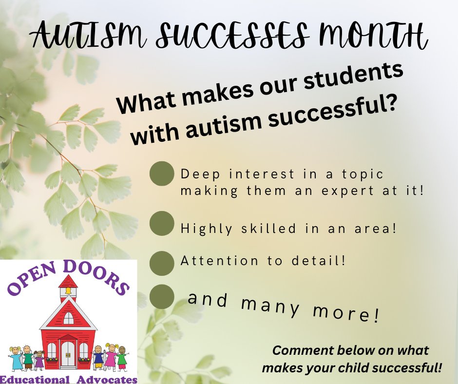 Open Doors Educational Advocates (@opendoorssped) on Twitter photo 