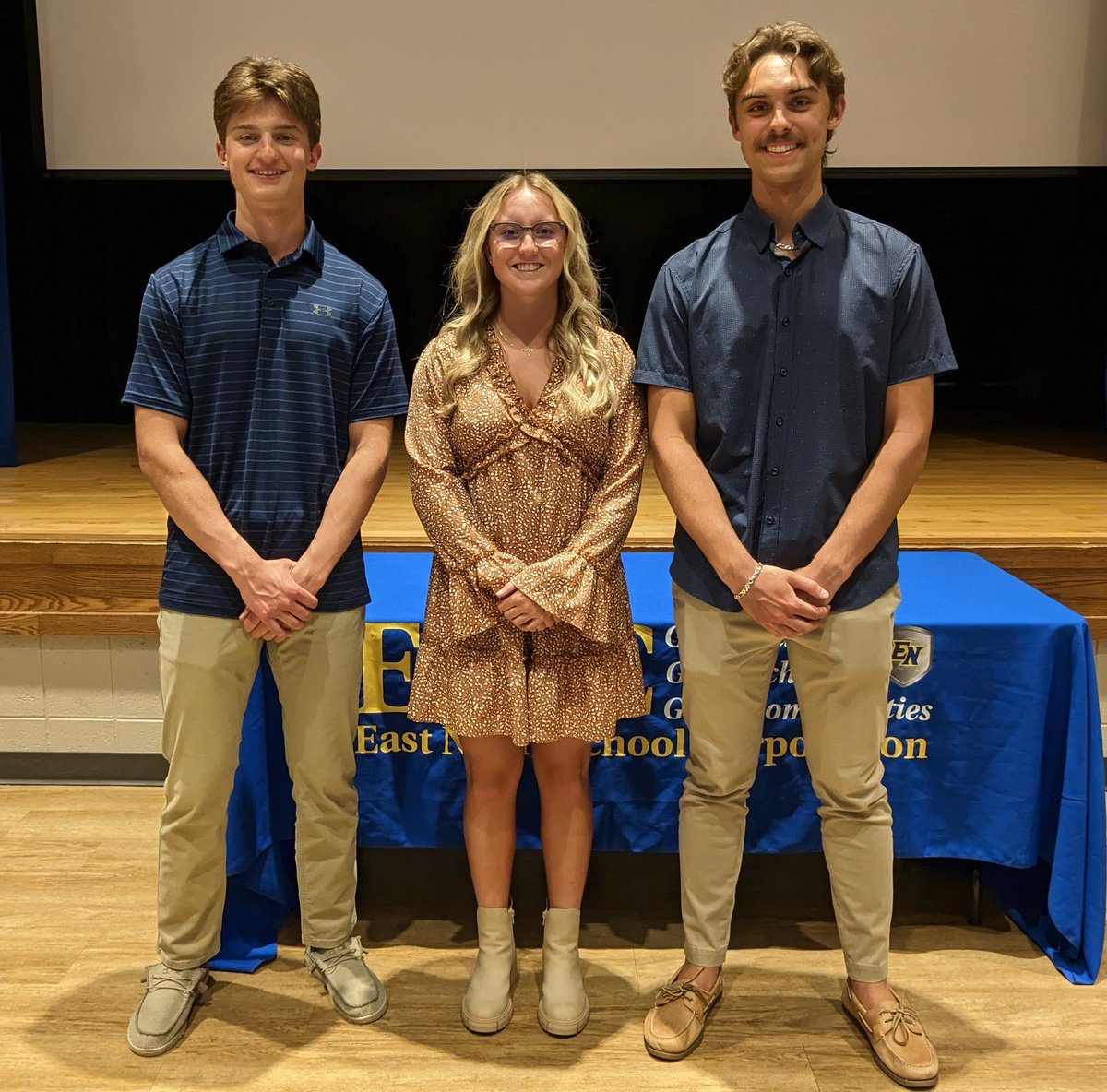 Congrats to Carver Miller, Bree Walmsley &amp; Max Bender for being honored at the Top 10 dinner. I consider myself fortunate to have had the opportunity to work with such outstanding young people who strive for excellence in the classroom, on the court, and within their community.