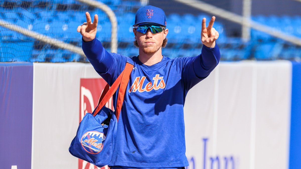 MLBPipeline's tweet photo. Brett Baty is officially back in the @Mets lineup!

Here's a refresher on MLB's No. 19 overall prospect: https://t.co/JyAoRXnRRE https://t.co/nUTP70A9AF