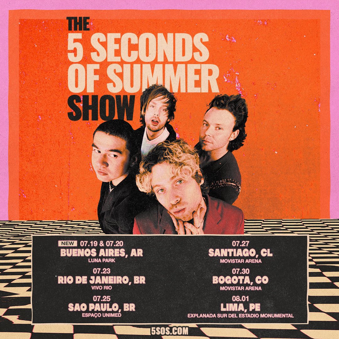 5SOS's tweet image. New Argentina show added! #The5SOSShow 5sos.com/live