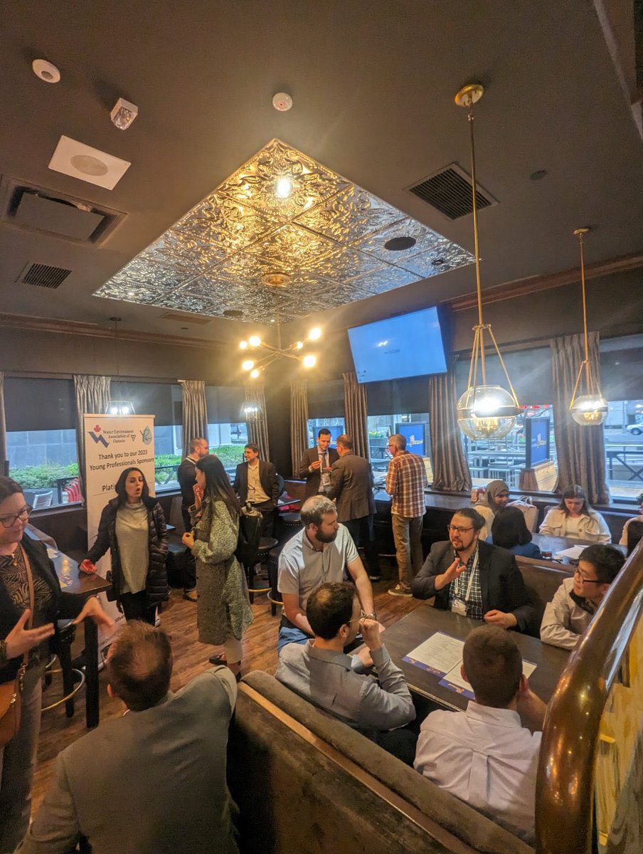 The WEAO YP Social is underway! Drop by the Duke of Cornwall before 9pm to say hello. 
#WEAO2023