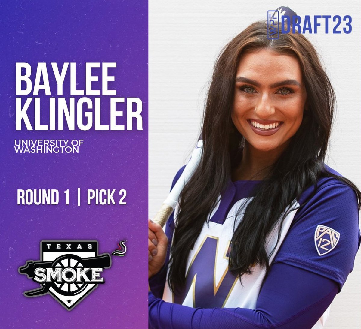 Women's Professional Fastpitch on Twitter "With the 2nd pick in the