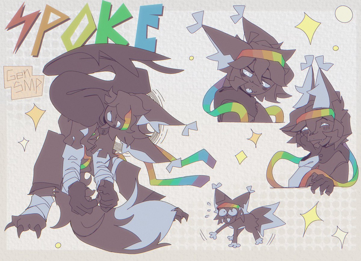 aliveanimal's tweet photo. New dog just dropped 
#spokeisherefanart #GenSMP #GenSMPFanart https://t.co/COYOwqRj8D