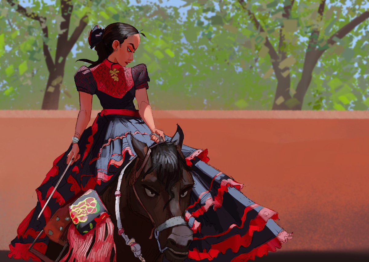 TheAwesombroso's tweet photo. Taking this oportunity to repost because we really like drawing horses https://t.co/f4qfLZHF1l