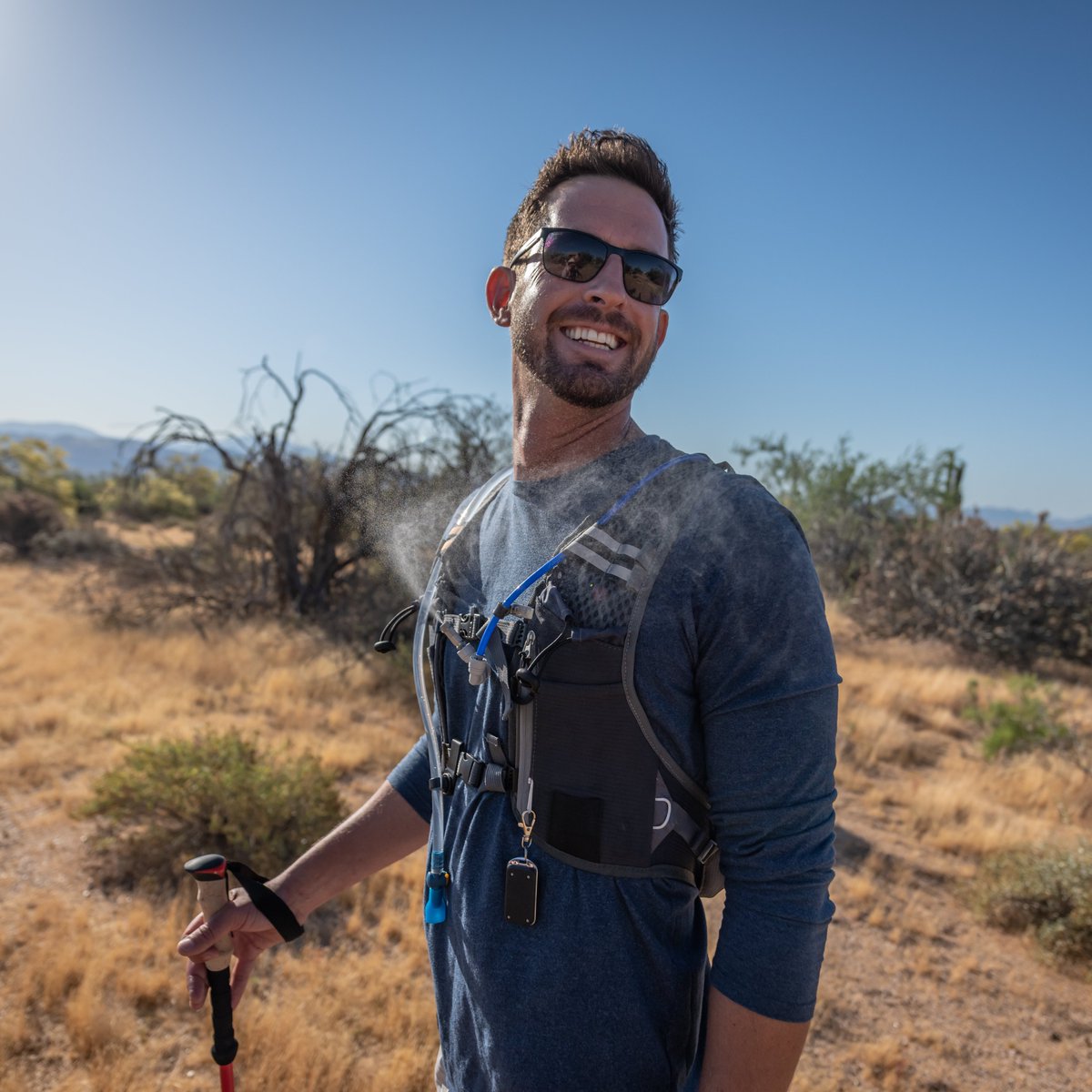 ExtremeMistPCS's tweet image. Never have to worry about running out of
water while on a hike again. 💦 Stay hydrated and
conquer the great outdoors with ExtremeMist's
Ultimate Hydration Backpack! 👍🏕️

#justaddwater #mistingbackpack #hydrate #biking
#cycling
#portablemistsystem #staycoolanytimeanywhere
