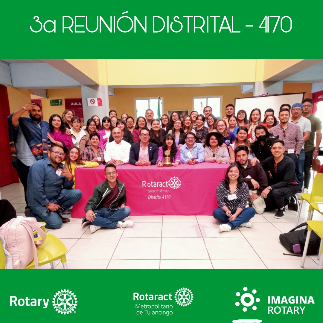 rotaractmett's tweet photo. Agradecemos al presidium y a todos los chicos que asistieron a la 3a reunión distrital 4170.
Y sobre todo agradecemos al Colegio México de Tulancingo por siempre apoyarnos.
#TulancigoHgo.
#PoderMett
#ImaginaRotary
#D4170 https://t.co/4TiYFLsBfE