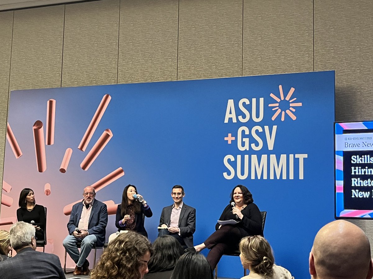 Shalin Jyotishi (@shalinjyotishi) on Twitter photo Excellent #asugsvsummit session on how to move from rhetoric to reality in skills based hiring featuring <a href="/MariaKFlynn/">Maria Flynn</a> <a href="/ccruzvergara/">ChristineCruzvergara</a> <a href="/mattsigelman/">Matt Sigelman</a> @BrningGlsInst <a href="/jfftweets/">Jobs for the Future (JFF)</a> <a href="/LinkedIn/">LinkedIn</a> & Gloat
What do you think needs to happen to help hiring/promoting based on skills? Excellent #asugsvsummit session on how to move from rhetoric to reality in skills based hiring featuring <a href="/MariaKFlynn/">Maria Flynn</a> <a href="/ccruzvergara/">ChristineCruzvergara</a> <a href="/mattsigelman/">Matt Sigelman</a> @BrningGlsInst <a href="/jfftweets/">Jobs for the Future (JFF)</a> <a href="/LinkedIn/">LinkedIn</a> & Gloat
What do you think needs to happen to help hiring/promoting based on skills?