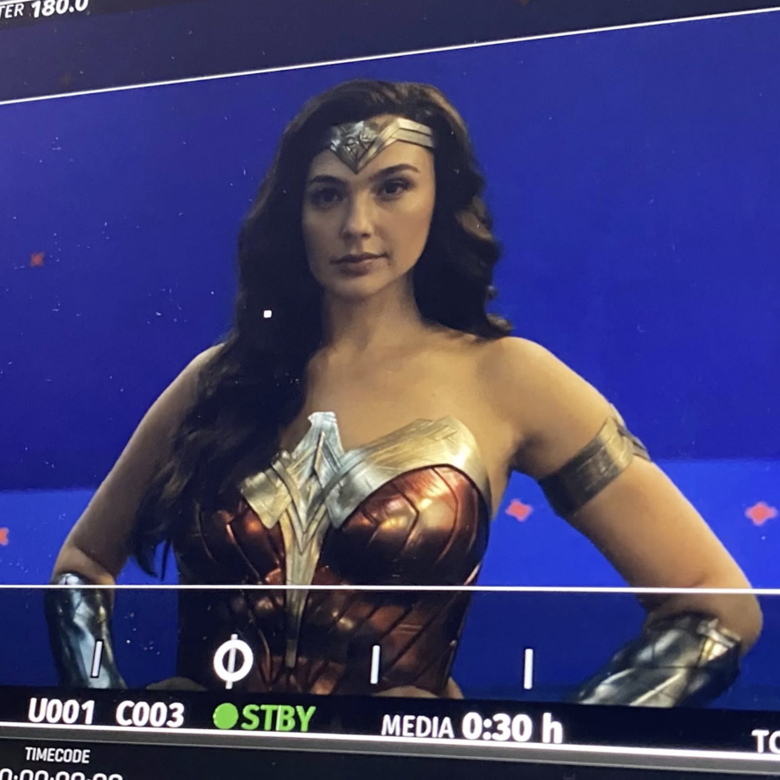 Shazam Updates on X: Gal Gadot as Wonder Woman behind the scenes