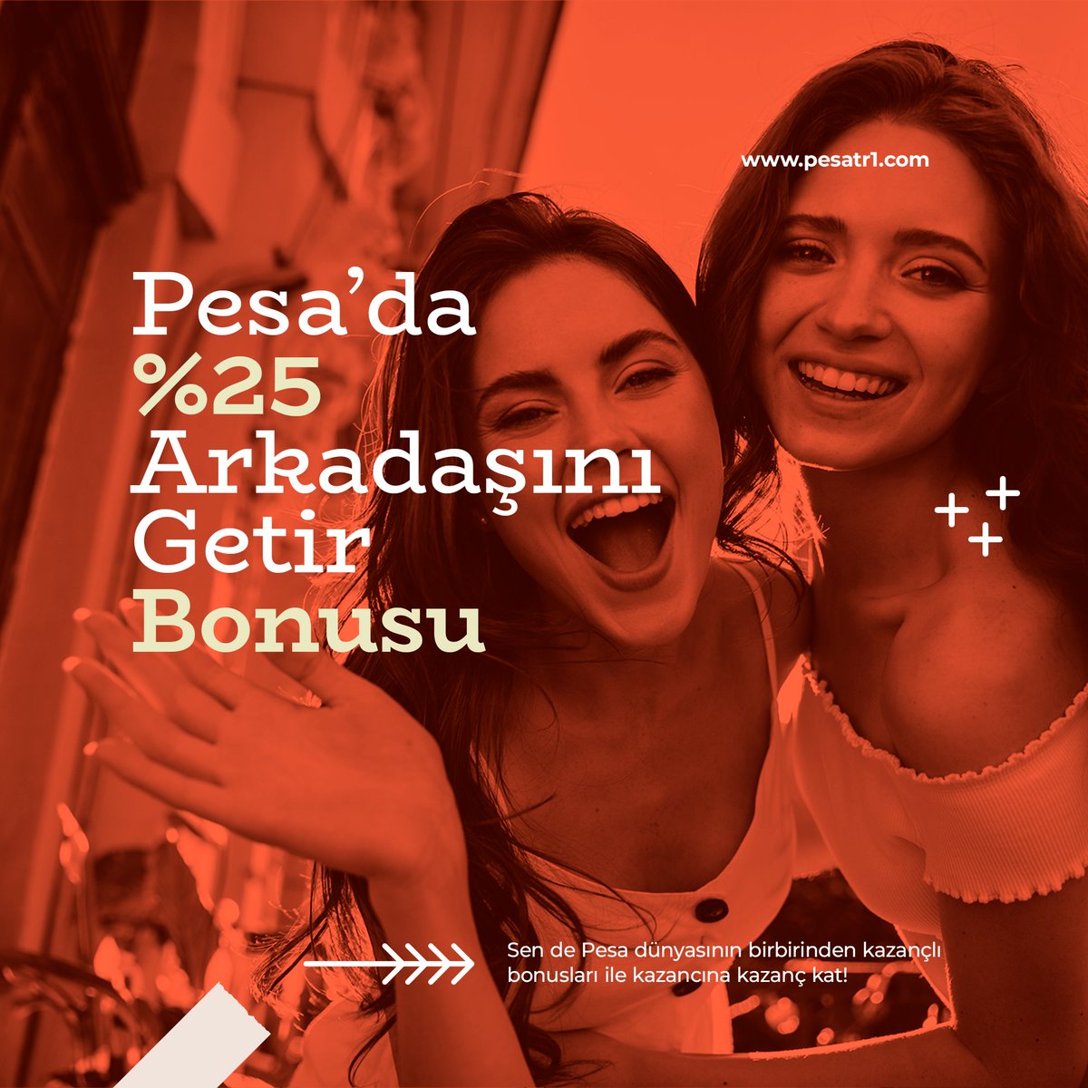 Pesa, arkadaşını getirenlere %25 bonus veriyor!