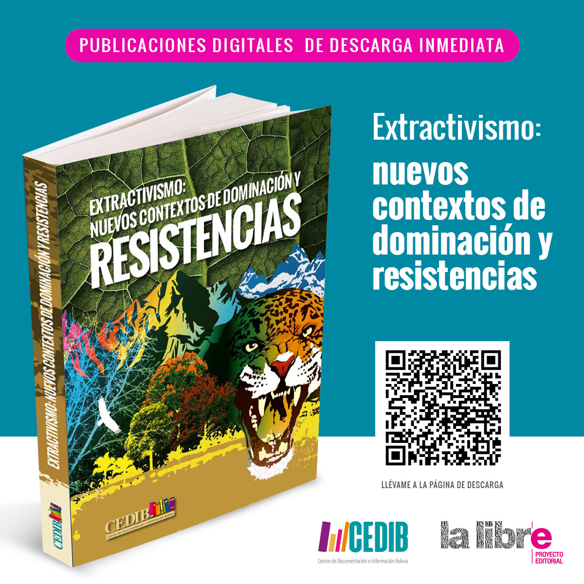 cedib_com's tweet photo. 📷 Para comprender las consecuencias de un modelo económico, político, social como es el #extractivo y al cual, la mayoría de los gobiernos latinoamericanos se rigen en la actualidad, ponemos en ACCESO LIBRE este #libro, editado por #CEDIB, en 2014. https://t.co/u3QWhrwwot https://t.co/U2Q4DiqGEz