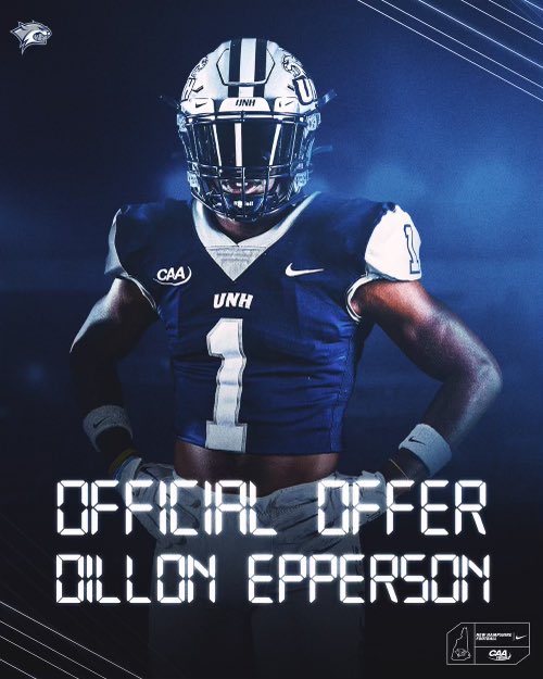 Over the weekend I had a chance to go up to the University of New Hampshire. And after a great call with <a href="/TommyHerion/">Tommy Herion</a> I am grateful and blessed to have earned my second D1 offer. Once again I would like to thank God, my teammates, my family, and my coaches for the opportunity!